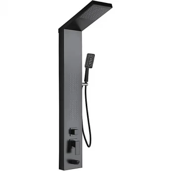 Душевая панель FRAP F24005-6 чёрный