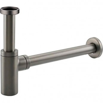 Сифон для раковины FRAP F82-9 оружейная сталь