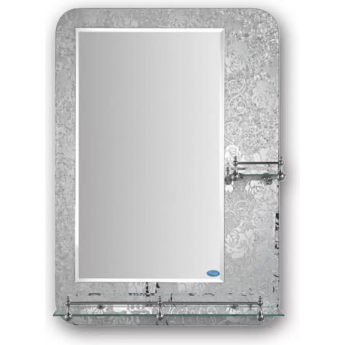 Зеркало FRAP F690 с полкой, 700х500 мм, с рисунком Зеркало FRAP F690 с полкой, 700х500 мм, с рисунком
